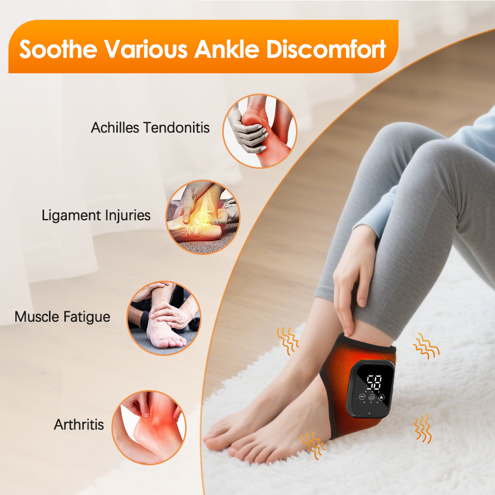 Wrist Wrap Support - الكهربائية الكاحل الحرارة مدلك هزاز القدم