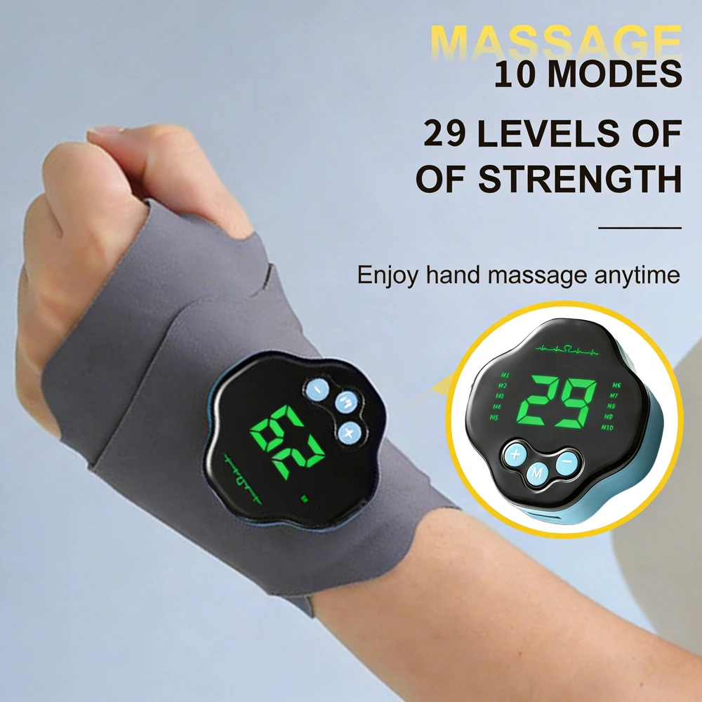 جهاز تدليك كهربائي لليد بـ 29  - مراجعة Wrist Wrap Support وسعره