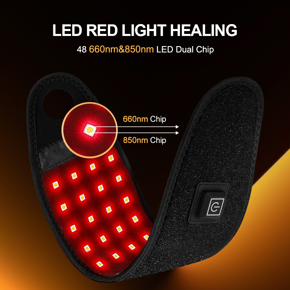 660nm 850nm LED التدفئة بالأشع - مراجعة Wrist Wrap Support وسعره