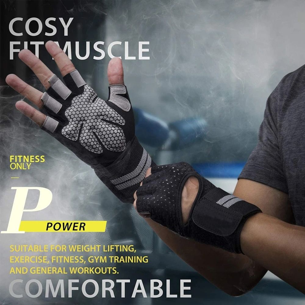 زوج واحد مع قفازات معصم داعمة  - مراجعة Wrist Wrap Support وسعره