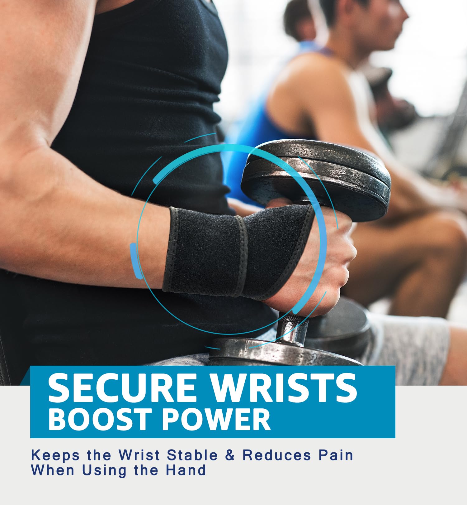 دعامة معصم قابلة للتعديل مثالي - مراجعة Wrist Wrap Support وسعره